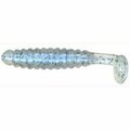 Fiesta 1.5 in. Crappie Slider Grub - Funky Milk FI2977193